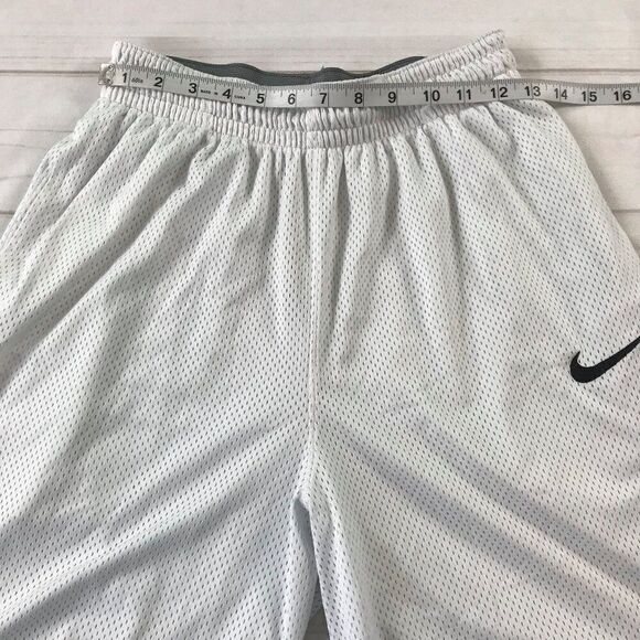 Nike Men Medium White Dry Classic Basketball Shorts - Picture 7 of 14